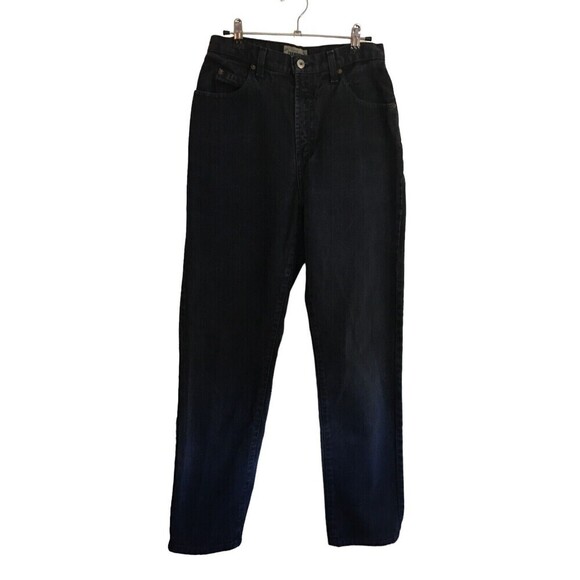 Chamonix Jeans Women's Size 10 R Black Denim Pants Cotton - Picture 1 of 7